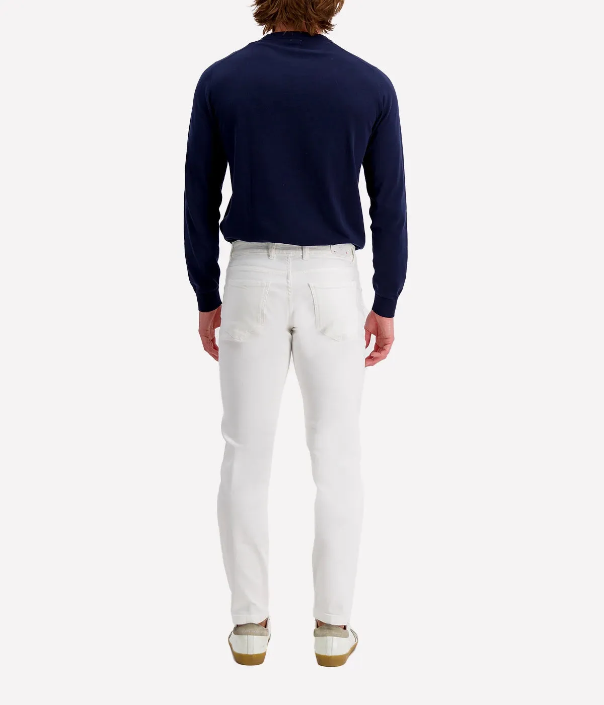5 Pocket Pants in White