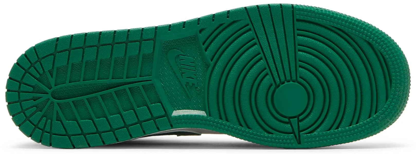Air Jordan 1 Mid SE GS 'Grey Pine Green'