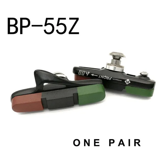 AQQ 1 Pair Road Bicycle Brake Pads V  Shoes Rubber Blocks Durable Cycling Accessories