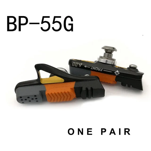 AQQ 1 Pair Road Bicycle Brake Pads V  Shoes Rubber Blocks Durable Cycling Accessories