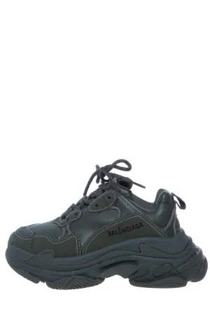 Balenciaga Green Platform Triple S Sneakers SZ 7