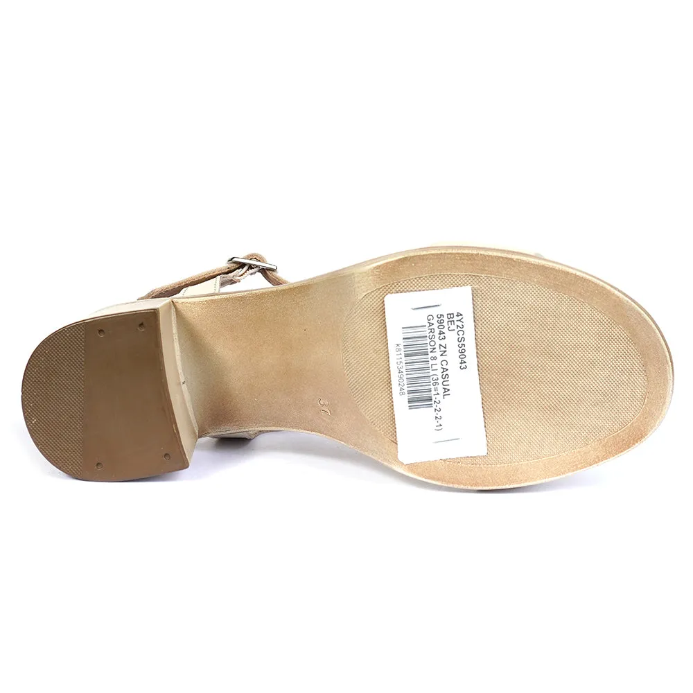 Greyder Women's Stylish High Open Sandals