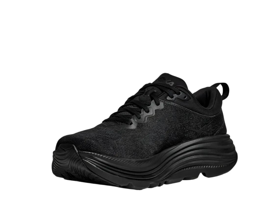 HOKA Women's Gaviota 5 Everyday Running Shoe - Black/Black