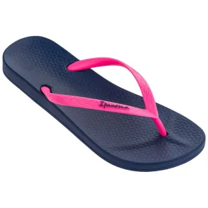 Ipanema Womens Anatomica Tan Flip Flops in Pink/Navy
