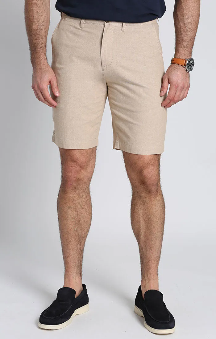 Linen Viscose Bleecker Short