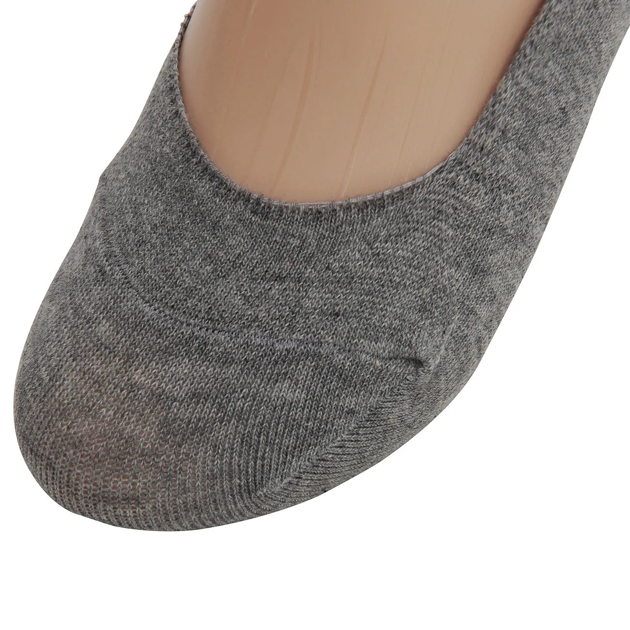 Mens Anti-Slip No Show Socks
