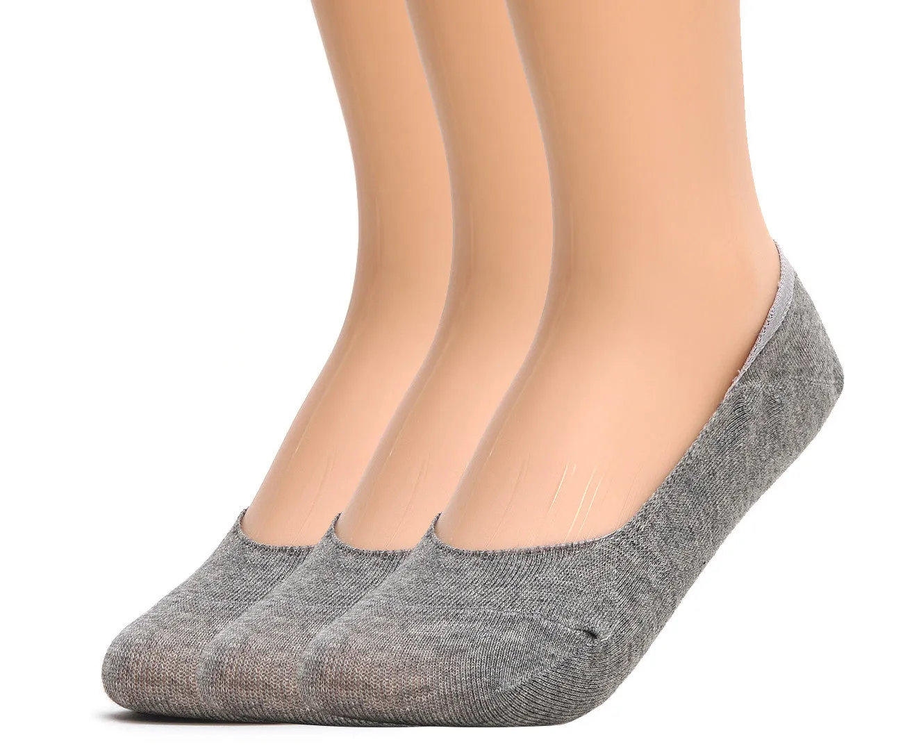 Mens Anti-Slip No Show Socks