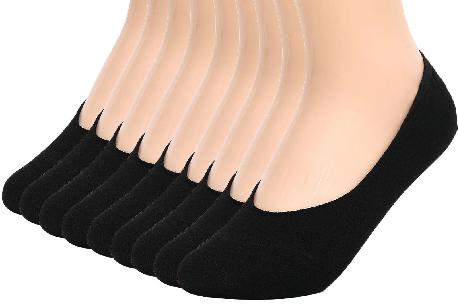 Mens Anti-Slip No Show Socks