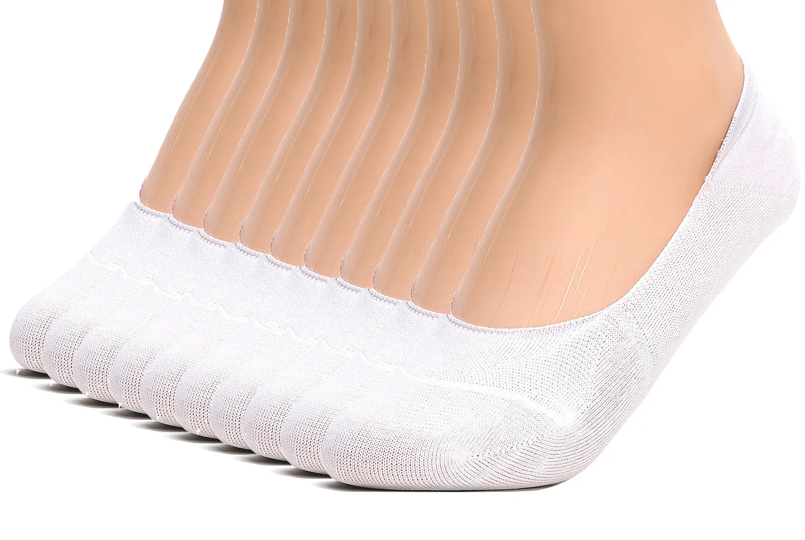 Mens Anti-Slip No Show Socks