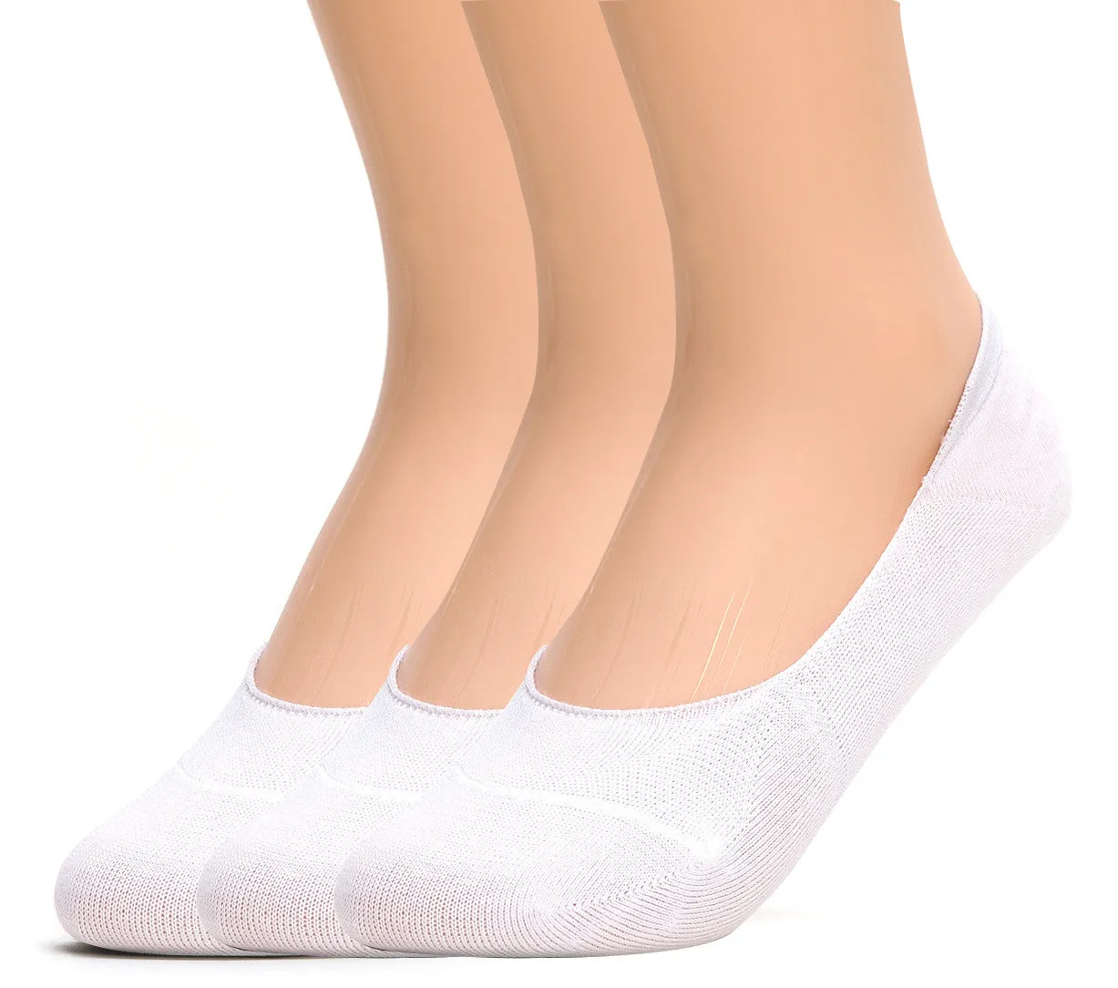 Mens Anti-Slip No Show Socks