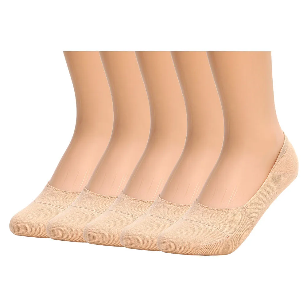 Mens Anti-Slip No Show Socks