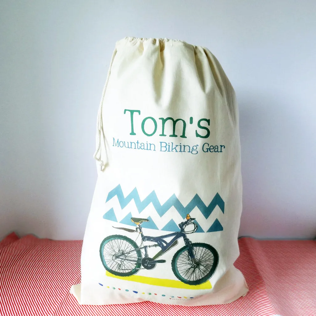 Personalised Mountain Bike Storage Bag