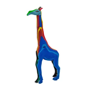 Recycled Flip Flop Giraffe - 10"