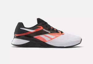 Reebok Mens Nano X4- Black / Ftwr White / Orange Flare (100074684 001)