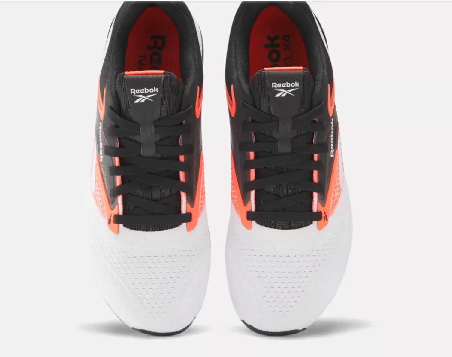 Reebok Mens Nano X4- Black / Ftwr White / Orange Flare (100074684 001)