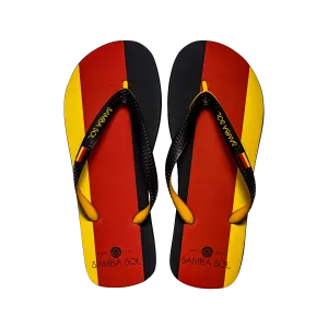 Samba Sol Men's Countries Collection Flip Flops - Germany
