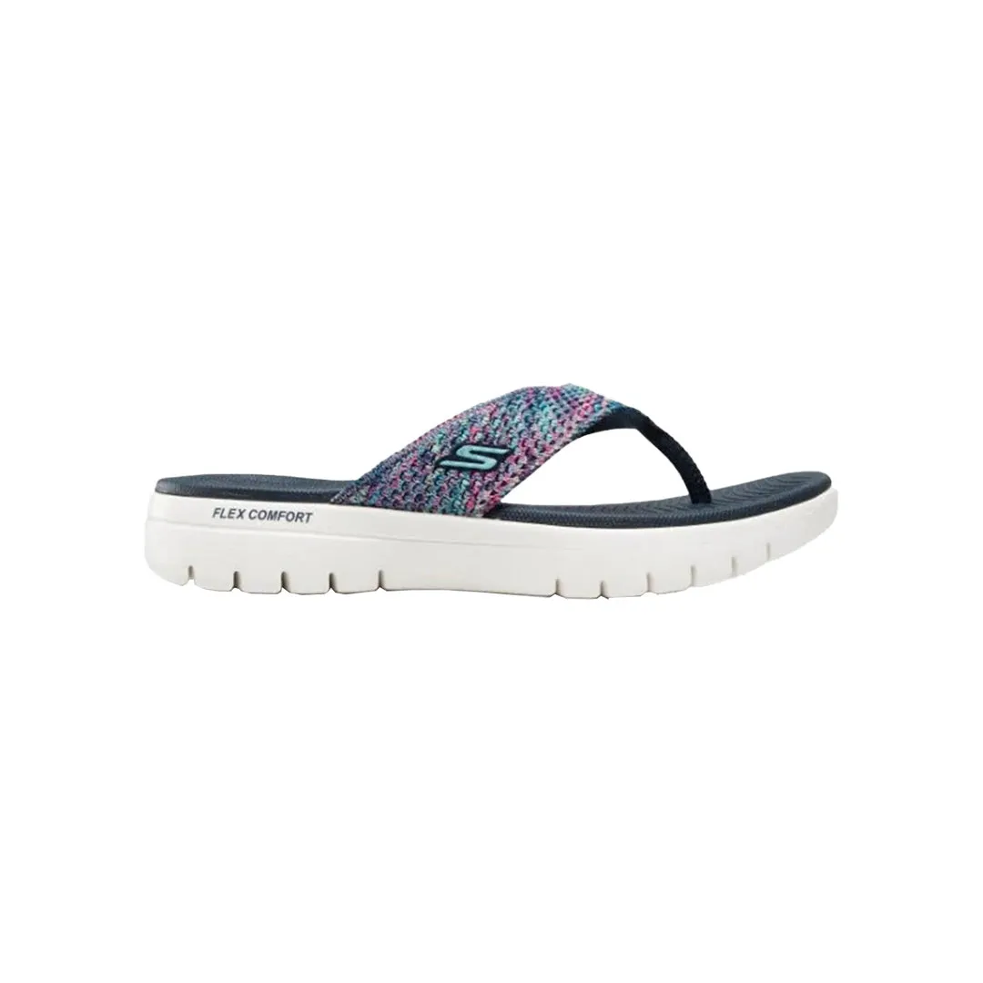 Skechers On-The-Go Flex Accent Womens Slipper Navy/Multi - 140284-NVMT
