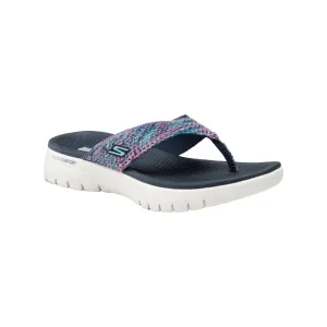 Skechers On-The-Go Flex Accent Womens Slipper Navy/Multi - 140284-NVMT